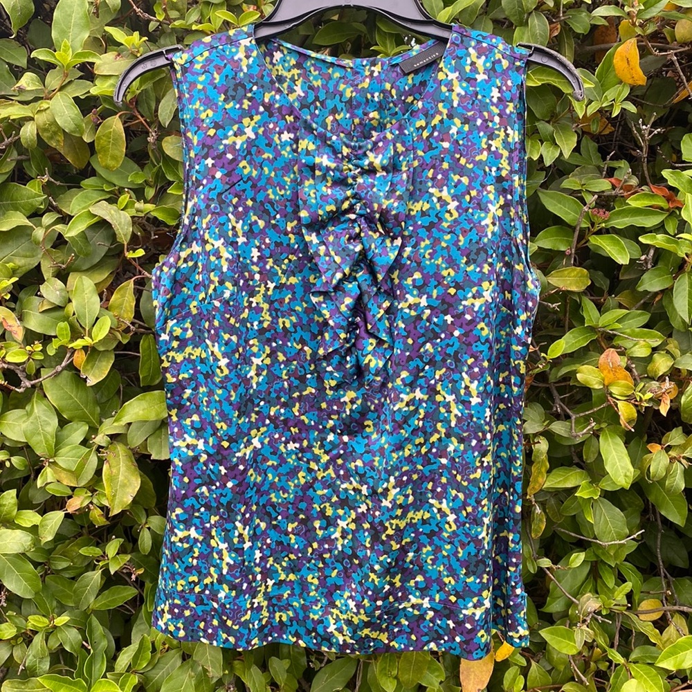 Semantiks Silk Sleeveless Blouse